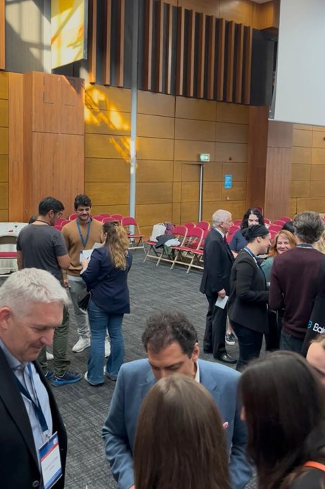 Academic bingo at the Meet the Professors session in Galway