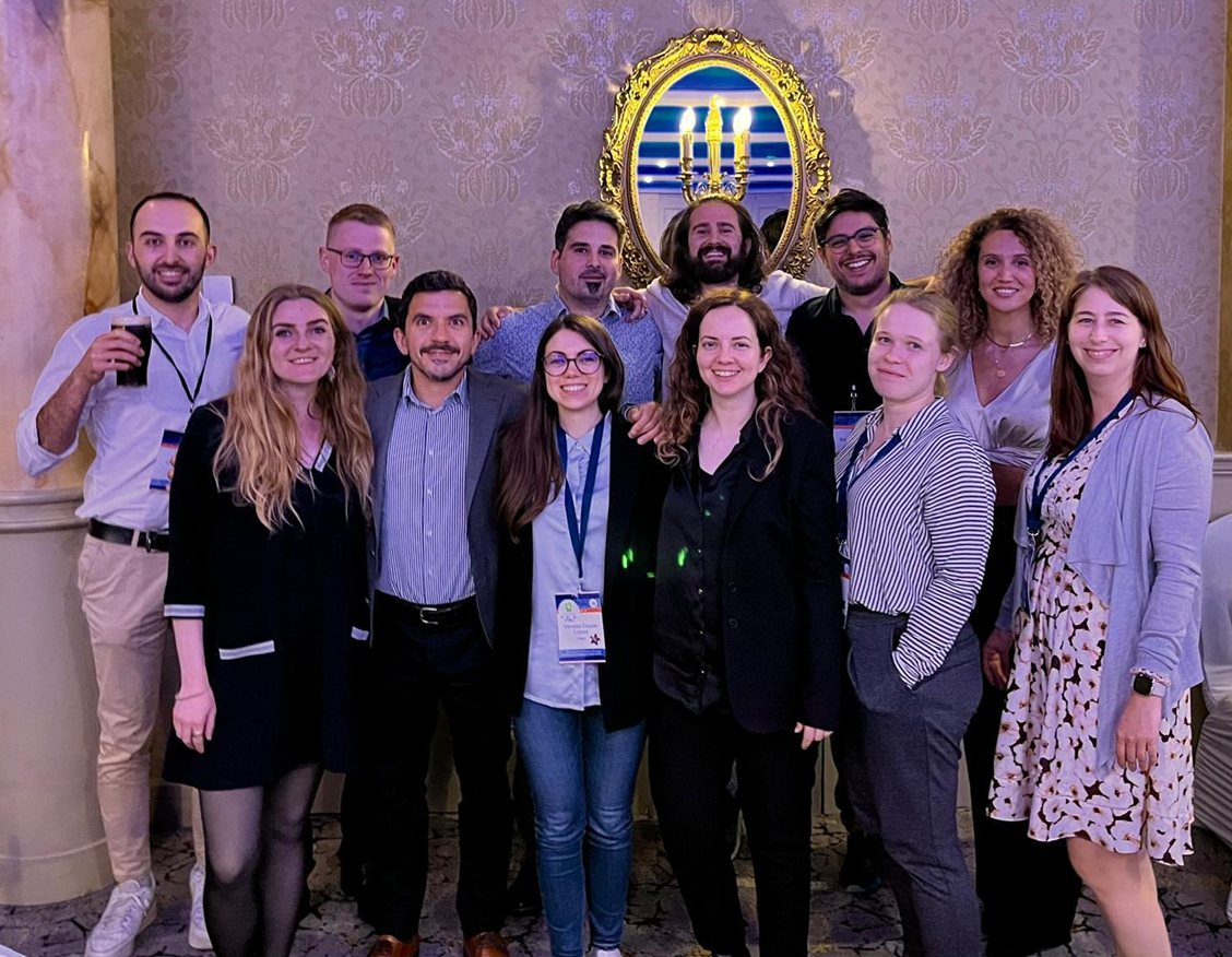 ECR Committee team at the 2025 SFRR-I Meeting in Galway