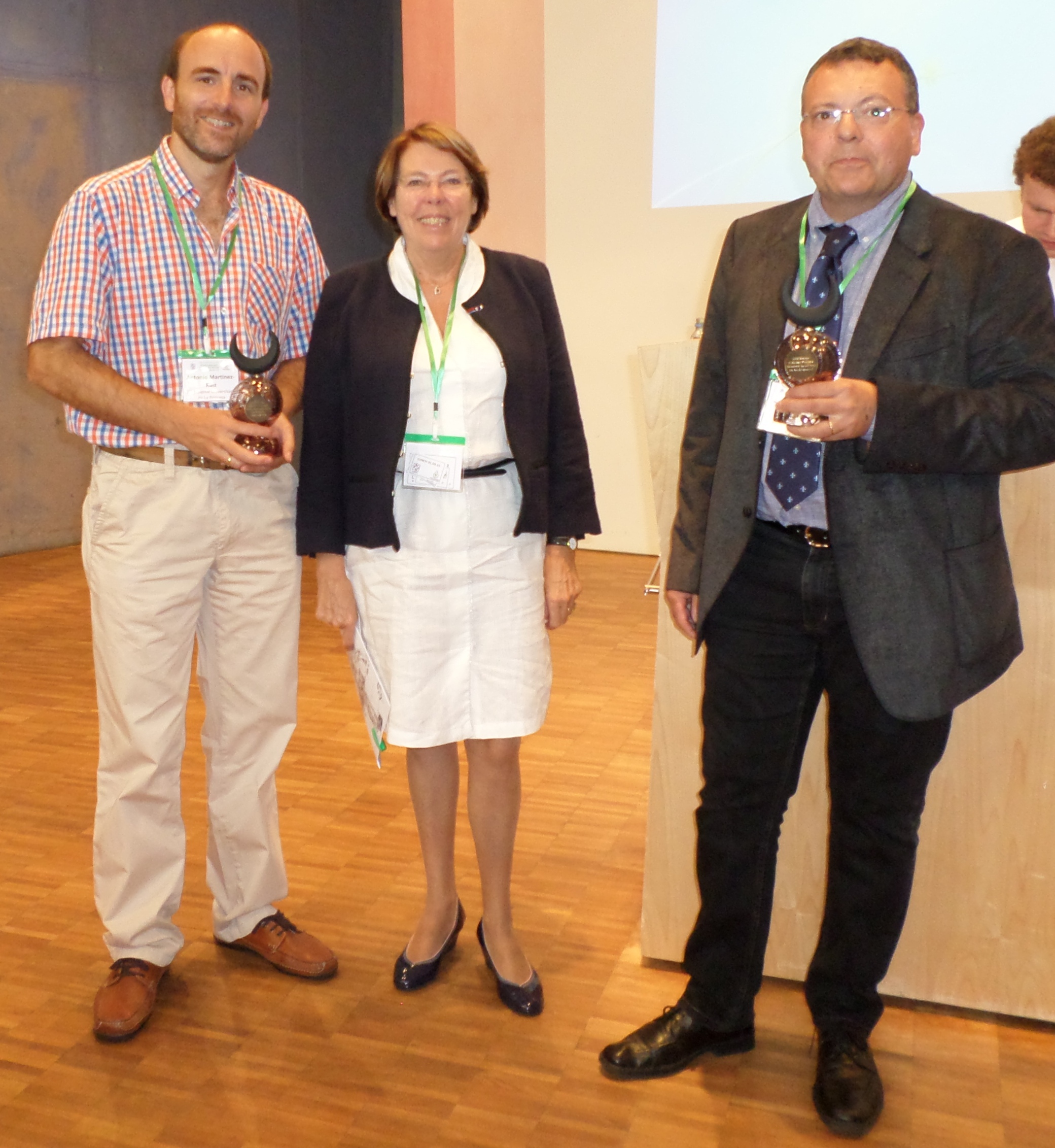 Antonio, Josiane and Jordi, Stuttgart 2015