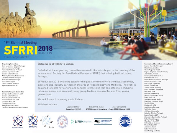 SFRR Europe - SFRR International Meeting Lisbon 2018