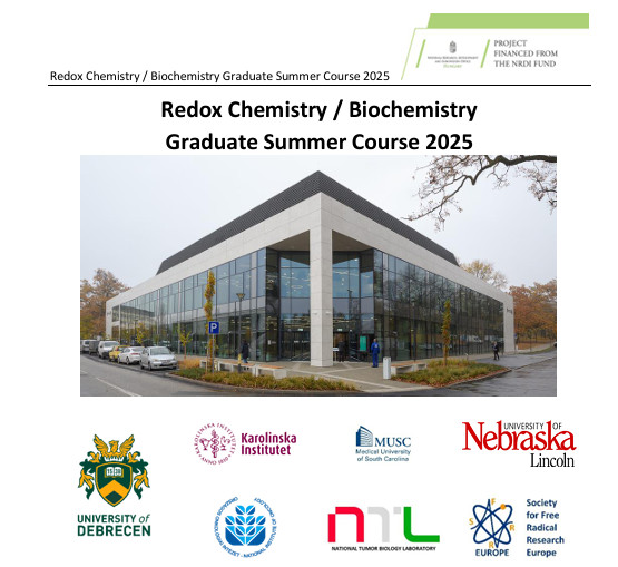 Redox Chemistry / Biochemistry Graduate Summer Course 2025